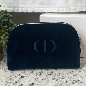 Christian Dior Velour Make Up Bag